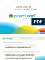 Implantación de ISO 20000