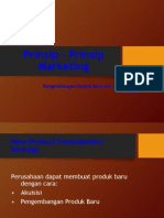 Prinsip - Prinsip Marketing: Pengembangan Produk Baru Dan Siklus Hidup Produk