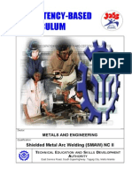 CBC - Shielded Metal Arc Welding NC II