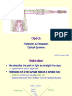 Optics: Reflection & Refraction Optical Systems