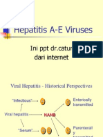 Hepatitis A-E Viruses: Ini PPT DR - Catur Dari Internet