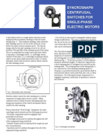 Syncrosnap® Centrifugal Switches For Single-Phase Electric Motors