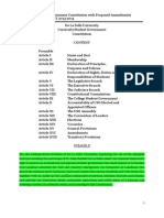 Appendix D - 2014 USG Constitution (With Proposed Amendments)