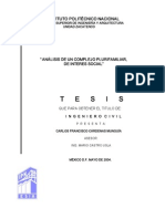 266 - Analisis de Un Complejo Plurifamiliar de Interes Social