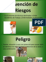 Definiciones Fundamentos de Prevención de Riesgos