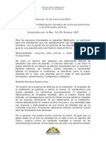 Articulos Sobre Meditacion PDF