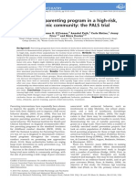 BASE SCOTT, 2010 Impact of A Parenting Program in A High-Risk, Multi-Ethnic Community