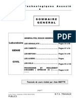 Cours Labo Partie 1 - Generalites Et Essais Generaux