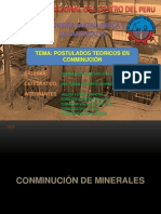 Postulados de Conminucion