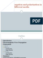 EM Wave Propagation and Polarisation