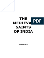 The Medieval Saints of India by Jashbhai Patel 