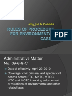 Environment Procedure