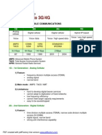 Introduction To 3G/4G: WCDMA Basic Theory