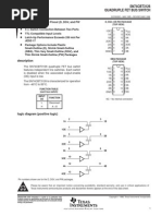 D D D D D: SN74CBT3126 Quadruple Fet Bus Switch