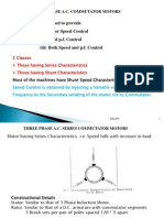 Ac Commutator Motors