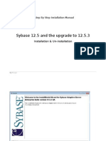 A Step by Step Installation Manual For Sybase 12.5.3