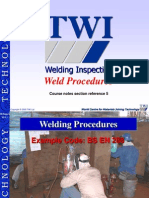 Welding Inspection: Weld Procedures