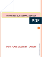 Work Force Diversity