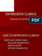 La Entrevista Clinica