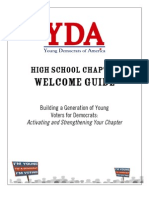 YDA Welcome Guide: High School Chapters