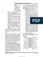 Embedded - Real Time Systems Notes