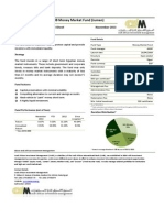 Aaib AAIB Money Market Fund (Juman) : Fact Sheet Sheet November