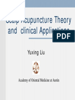 Scalp Acupuncture Theory and Clinical Applications: Yuxing Liu