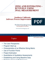 Function Point Estimation