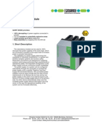 Redundancy Module Quint-Diode/40: 1. Short Description