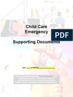 Child Care Emergency Supporting Documents From Pa