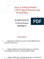 Applications of Artificial Neural Networks For ECG Signal Detection and Classification