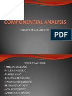 Componential Analysis