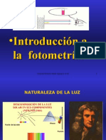 Introduccion A La Fotometría