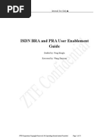 25-IsDN BRA, PRA User Enablement Guide