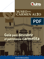 Guía Del Museo Del Carmen Alto