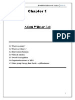 Adani Wilmar LTD: Retail Market Research Analyst