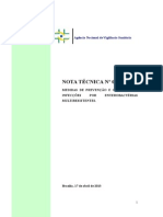 ANVISA NOTA TÉCNICA 01-2013 - Medidas de Prevenção e Controle de Infecções Por Enterobactérias Multiresistentes