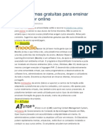 8 Plataformas Gratuitas para Ensinar e Aprender Online