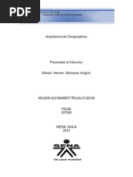 Taller Semana 1 Arquitectura de Computadores PDF