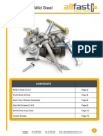 Catalog Bolts Mild Steel