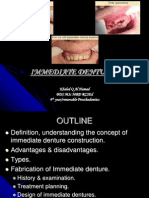 Immediate Dentures