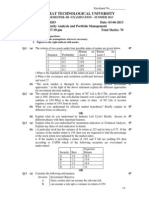 2830203-Security Analysis and Portfolio Management