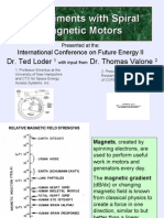 EXPERIMENTS WITH SPIRAL AND WANKEL MOTORS, With Ted Loder, Ph.D.