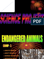 Endagerd Animals STD 5 To 8 STD