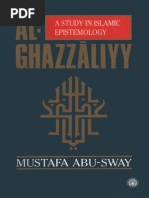 Al-Ghazzaliy: A Study in Islamic Epistemology.