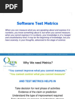 Software Test Metrics