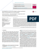 Investigations On The Role of Alkali To Obtain Modulated Defect Concentrations For Cu2O Thin Films