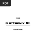 Manual Elottronix XL v1 - 40