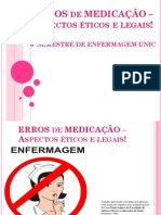 Erros Mais Comuns Na Medicação-Slides