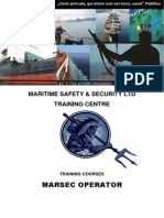 Maritime Security Operator 2013